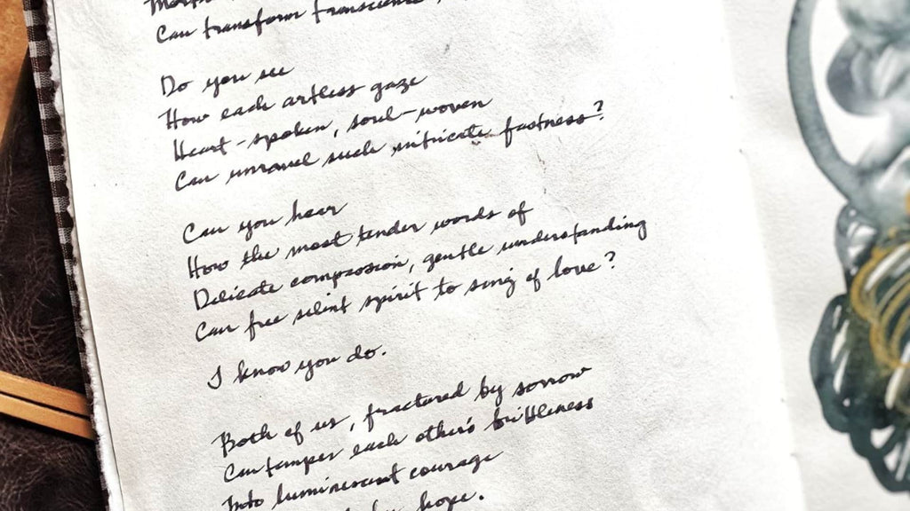 Interwined: EndlessPens Celebrates Handwritten Poetry - Happy handwritten National Poetry Month!