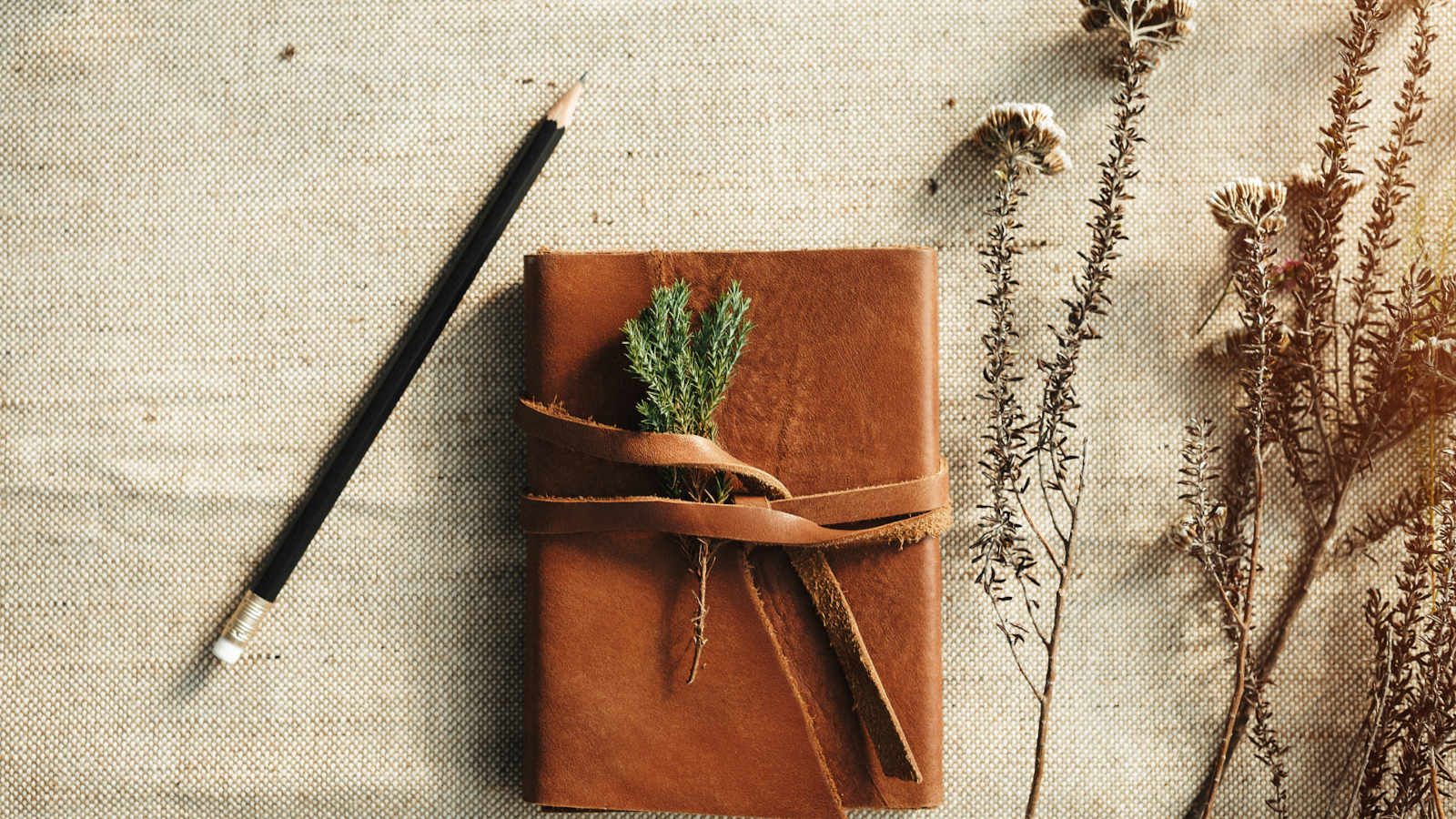 Brown Leather Journal Notebook Cover | EndlessPens