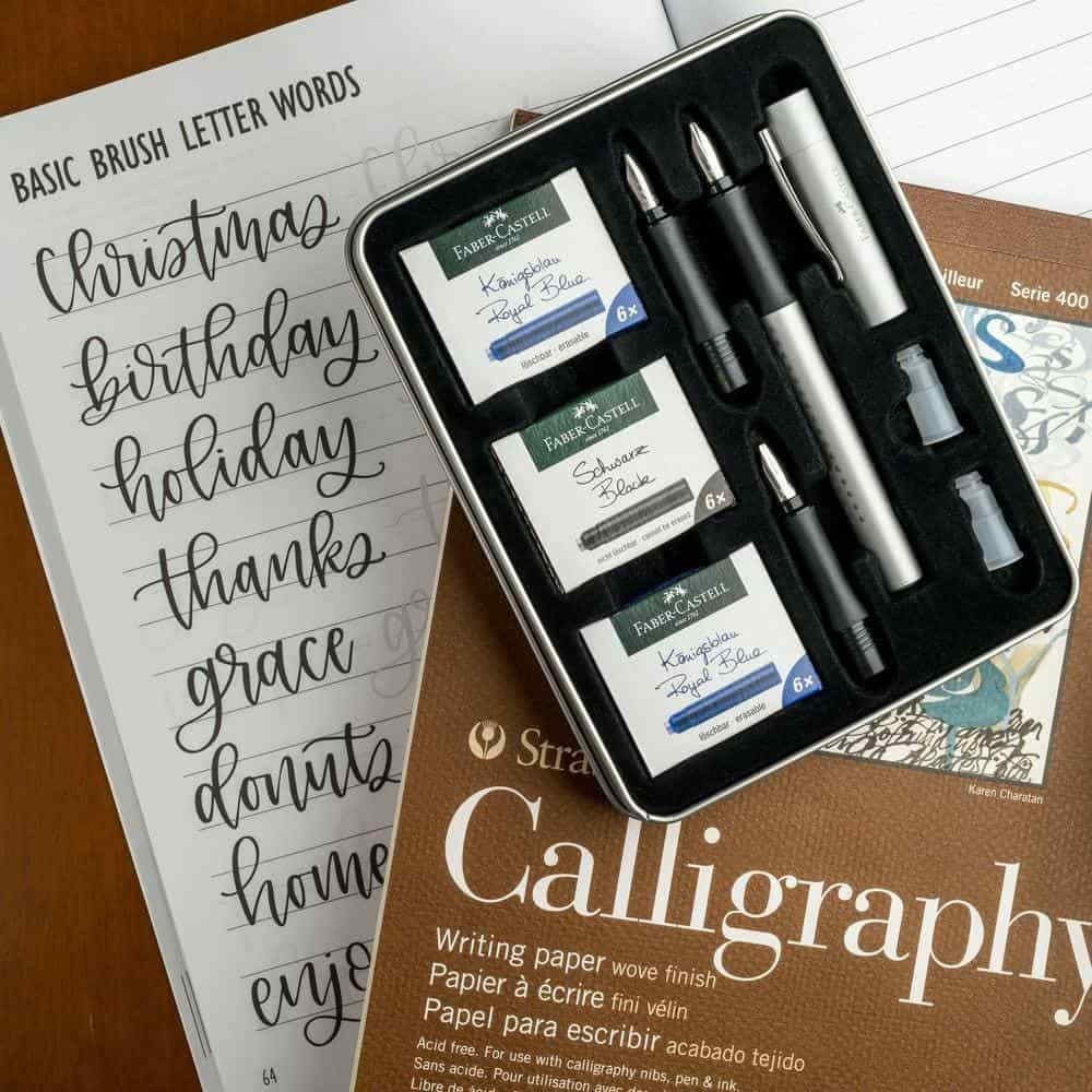 Timeless Twain:  EndlessPens Celebrates Writers, Part VIII - Faber-Castell Calligraphy Gift Set