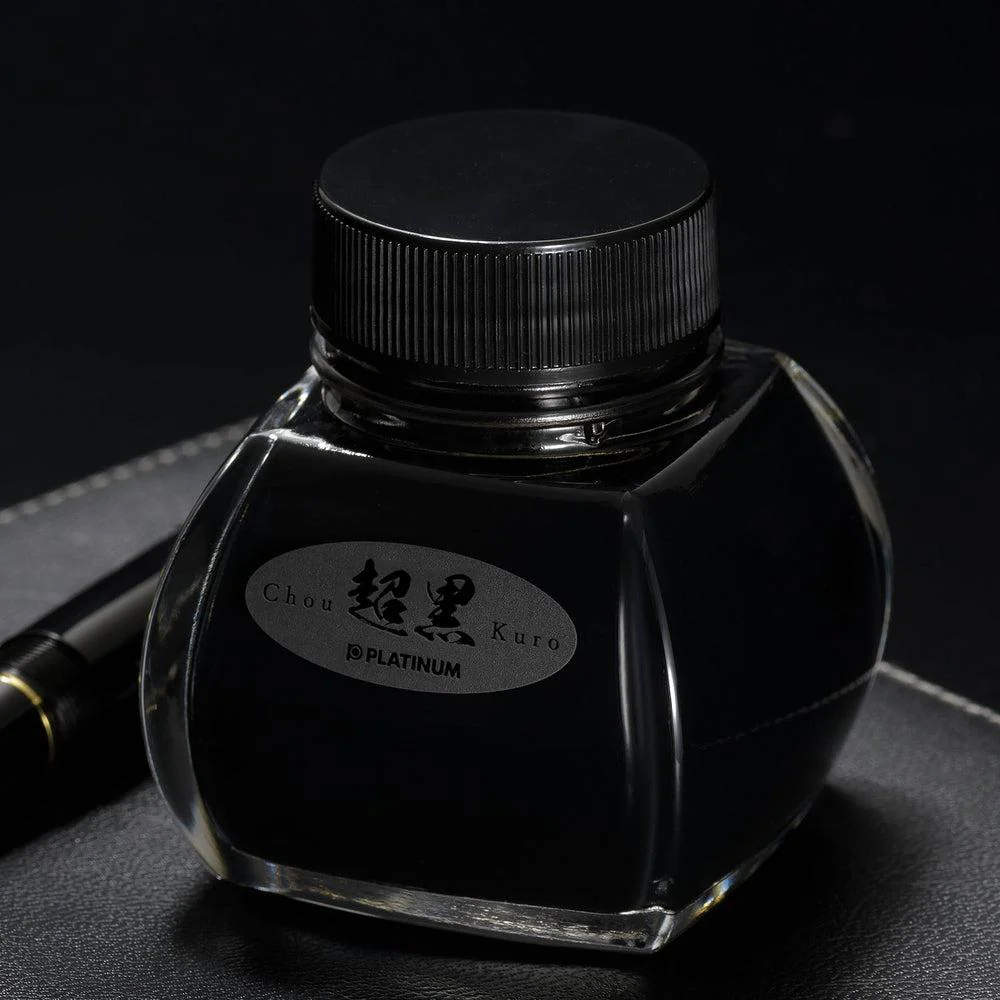 Interwined: EndlessPens Celebrates Handwritten Poetry - Platinum Chou Kuro Ink Bottle