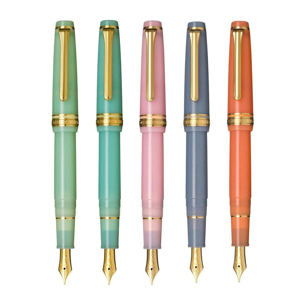 Contemporary Light: EndlessPens Celebrates Writers, Part XV - Sailor Progear Slim Seasonal Festivals Fountain Pens