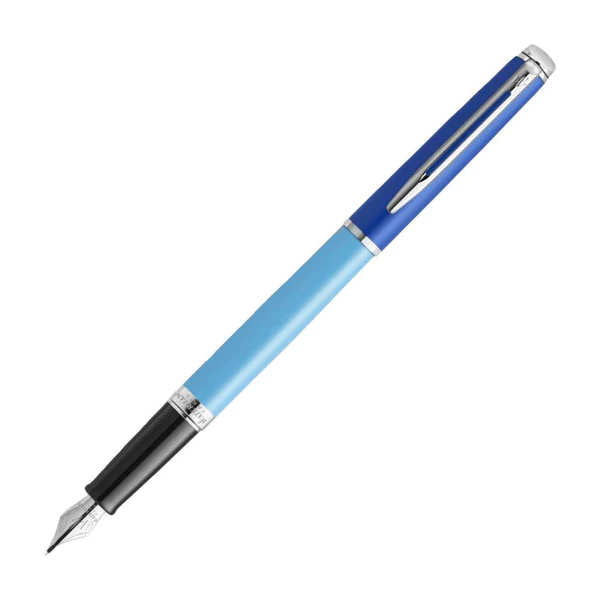 Danse Macabre and All That Jazz: EndlessPens Celebrates Writers, Part II - Waterman Hémisphère Colour Blocking Fountain Pen in Blue