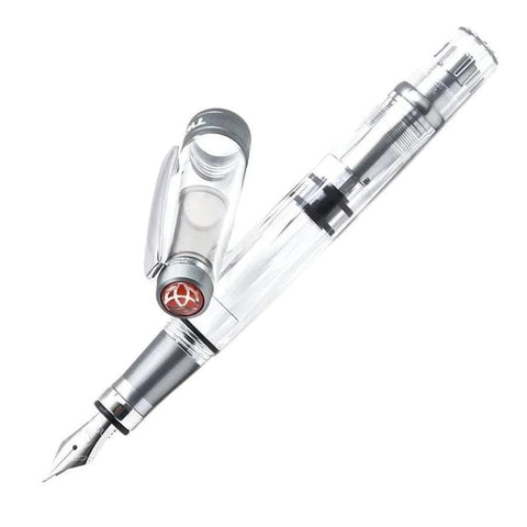 Best Fountain Pens 2023 - TWSBI Diamond 580ALR Nickel Gray Fountain Pen