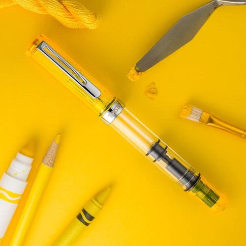 Best Fountain Pen for the Hobonichi - TWSBI Eco Transparent Yellow Fountain Pen