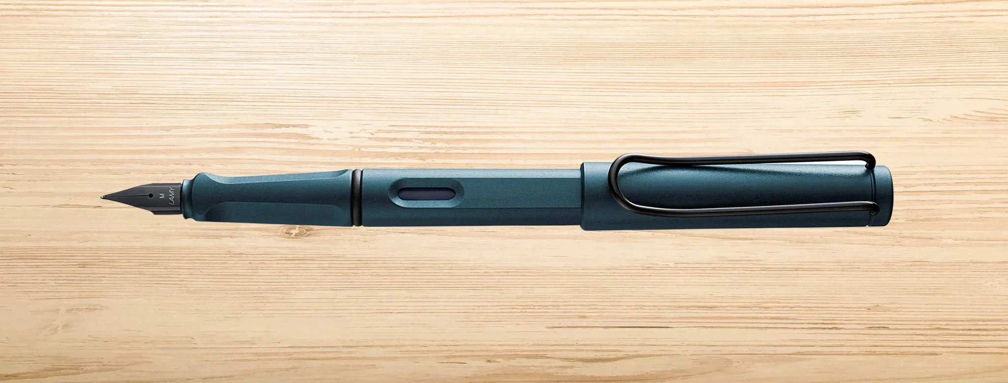 Looking Back at 10 Years of LAMY Special Edition Fountain Pens - 2016 - 2017 - Petrol