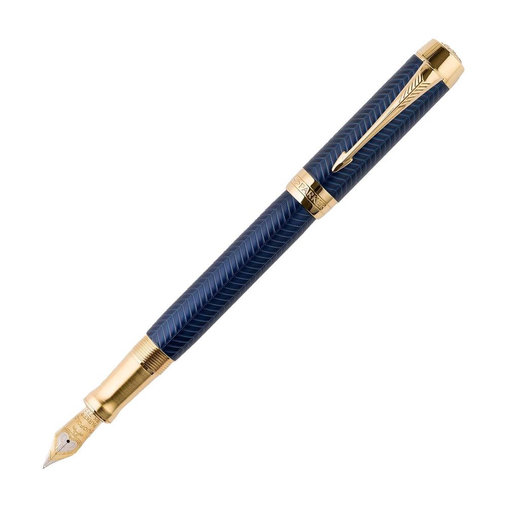 Is Parker a Good Pen Brand - Parker Duofold Prestige Chevron Centennial Fountain Pen | EndlessPens