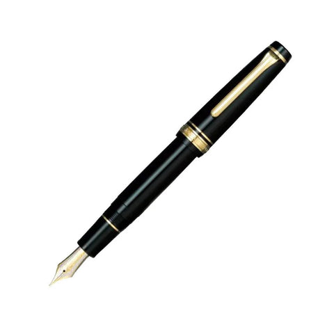 The Best Sailor Products: A Comprehensive List - Sailor Pro Gear Black Fountain Pen