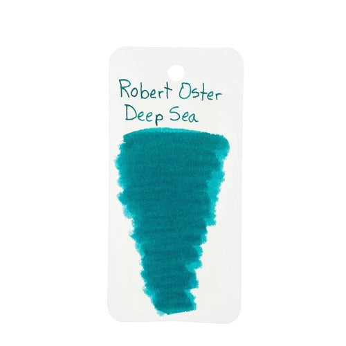 Best Teal Fountain Pen Ink - Robert Oster Deep Sea