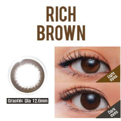 freshlook illuminate rich brown review