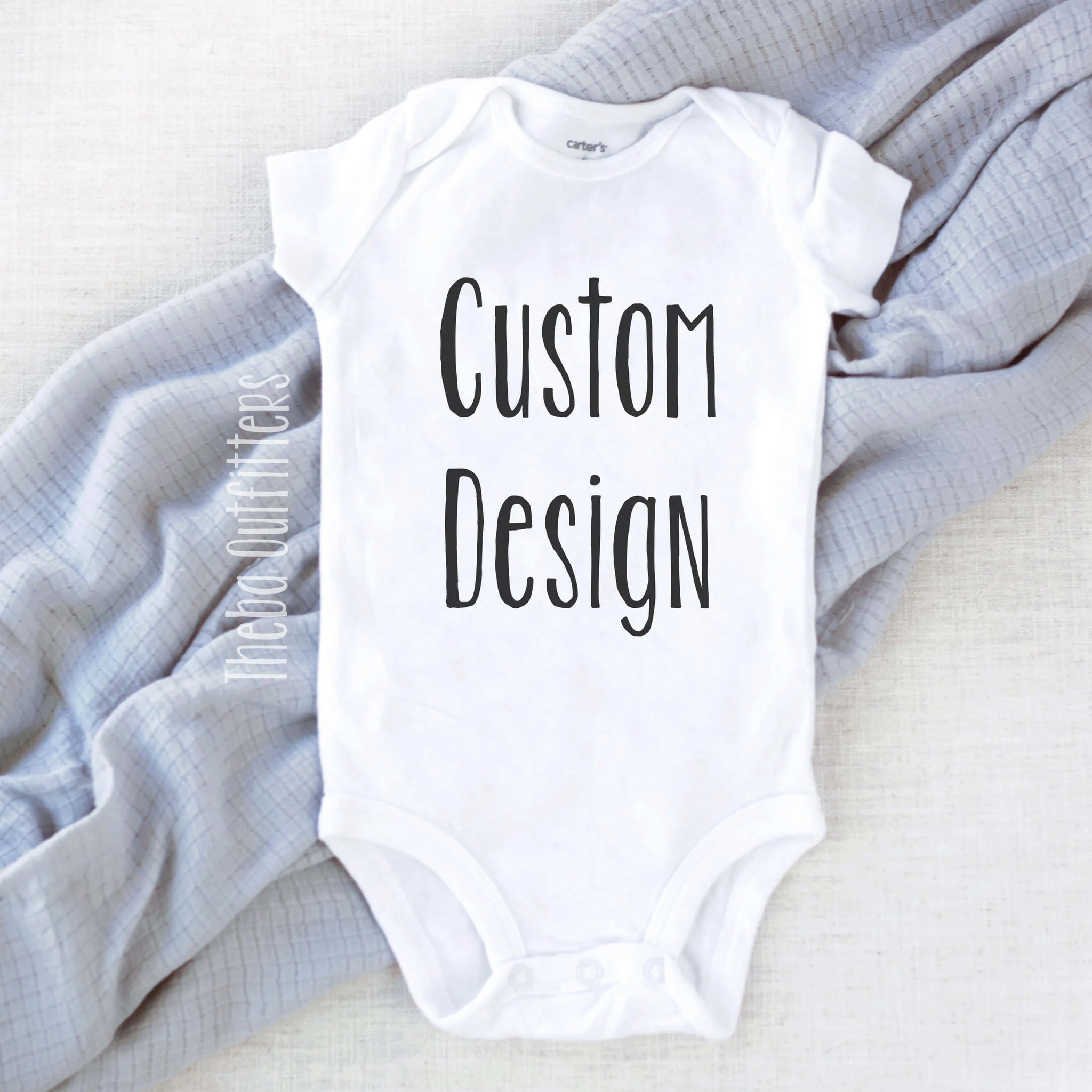 custom design baby onesie