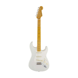 Fender Artist Eric Johnson Stratocaster Guitar, Maple Neck, White Blonde, w/Case