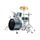 TAMA ST52H6-SEM Stagestar 5-Piece Drum Kit w/ Hardware+Throne, Sea Blue Mist