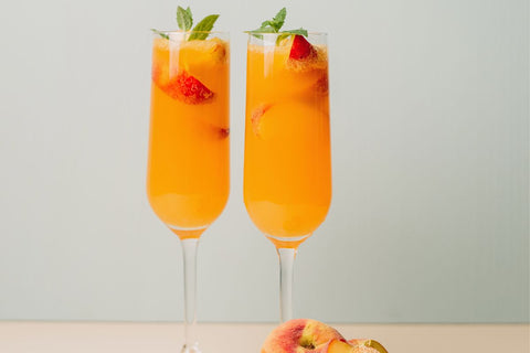 Ginger Peach Bellini