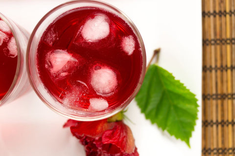 Raspberry Rose Fizz