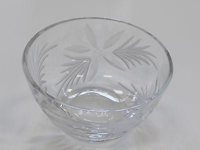 Valentine gift, lead crystal bowl, Made in USA ,glass – O'Rourke