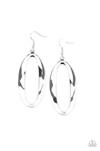 Load image into Gallery viewer, OVAL My Head - Silver Earring Paparazzi Accessories