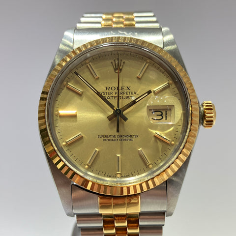 rolex datejust 16013 from 1987