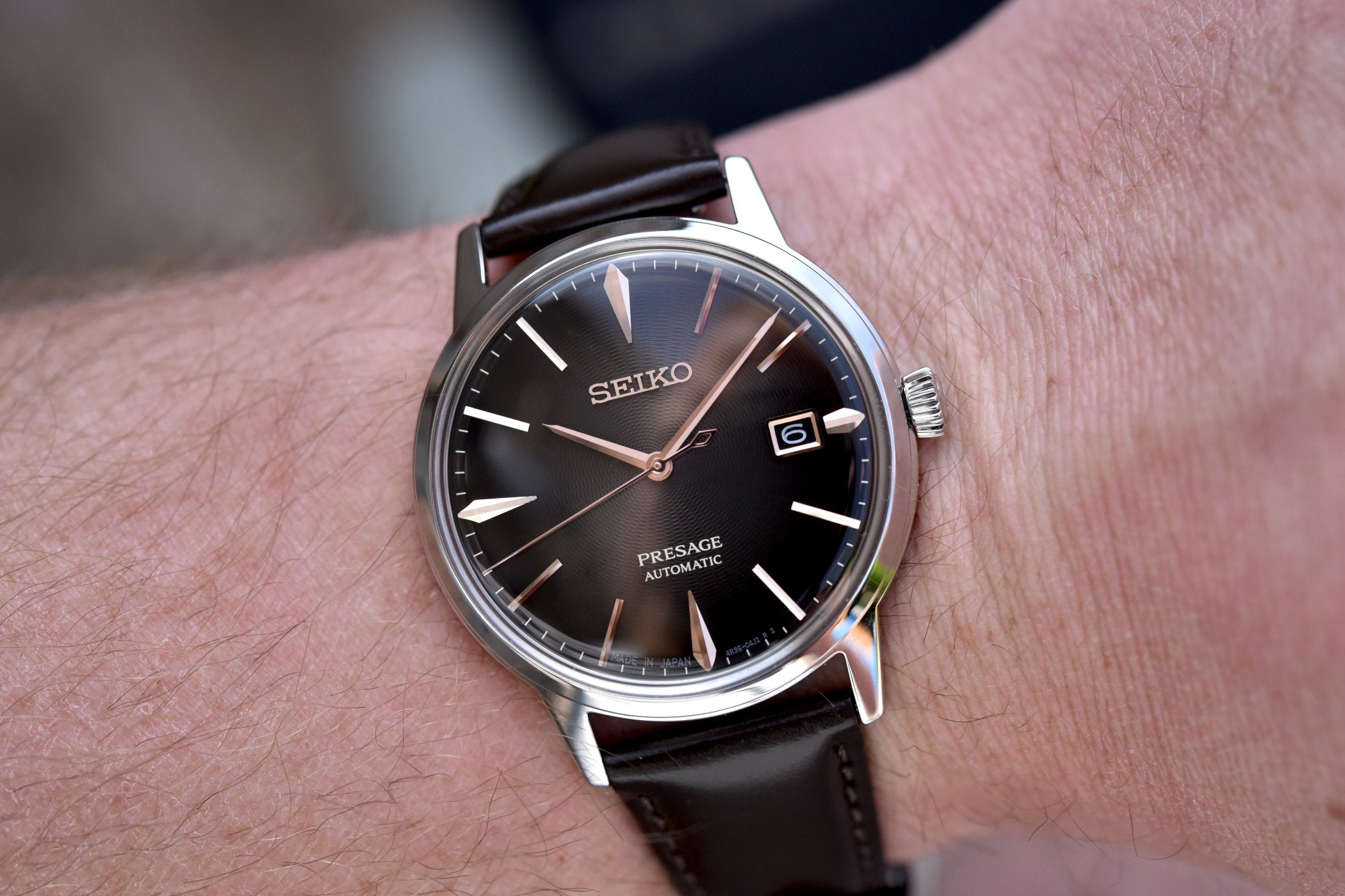 Seiko Presage Cocktail Time The Irish Coffee Automatic Brown Dial Leat –  Morgan Banks