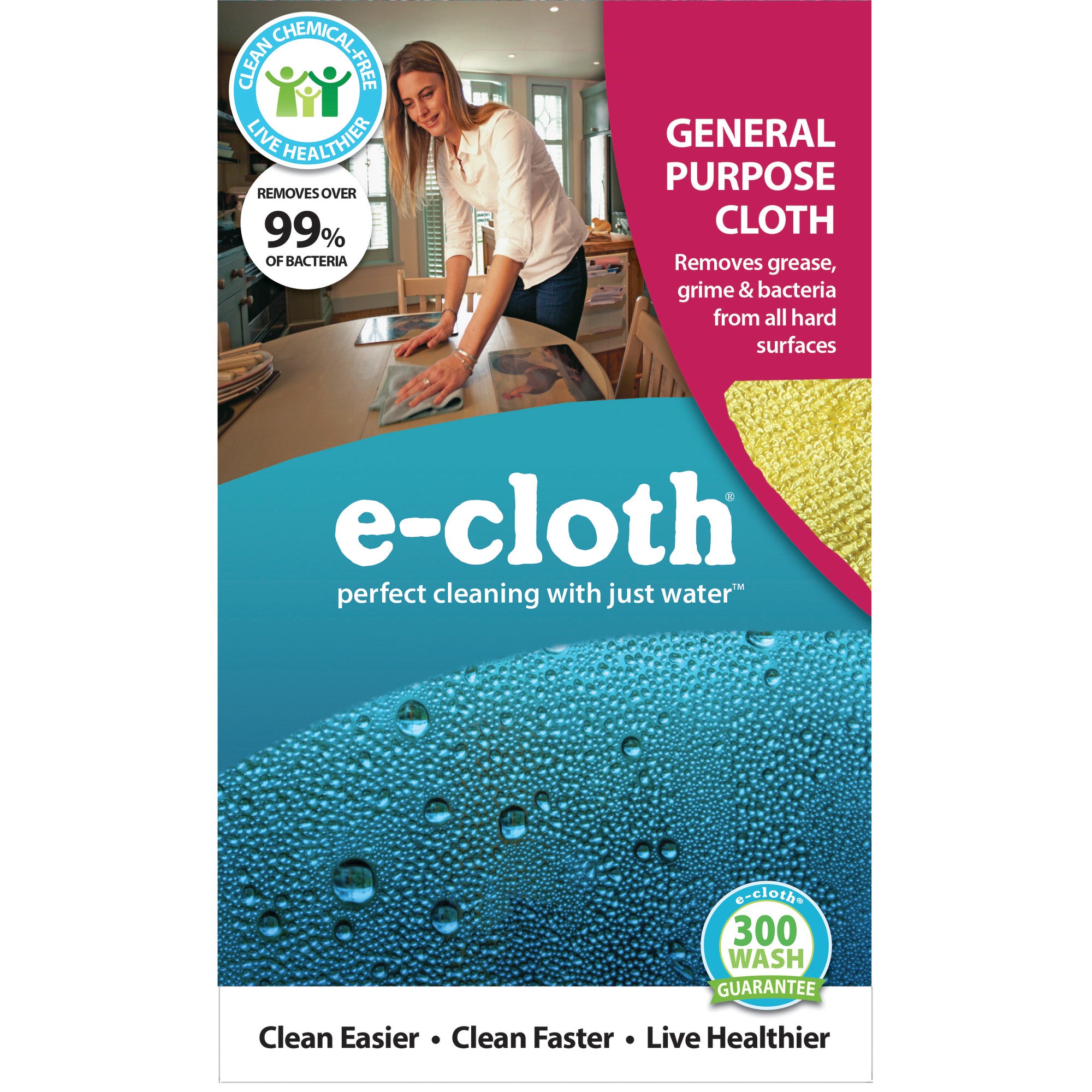 General Purpose Cloth - Premium Microfiber | E-Cloth Inc.