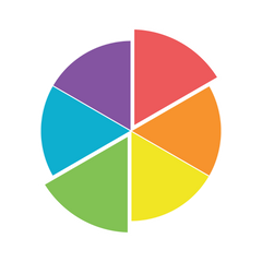 image of colour wheel with green and red highlighted