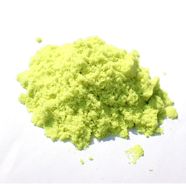 green kinetic sand