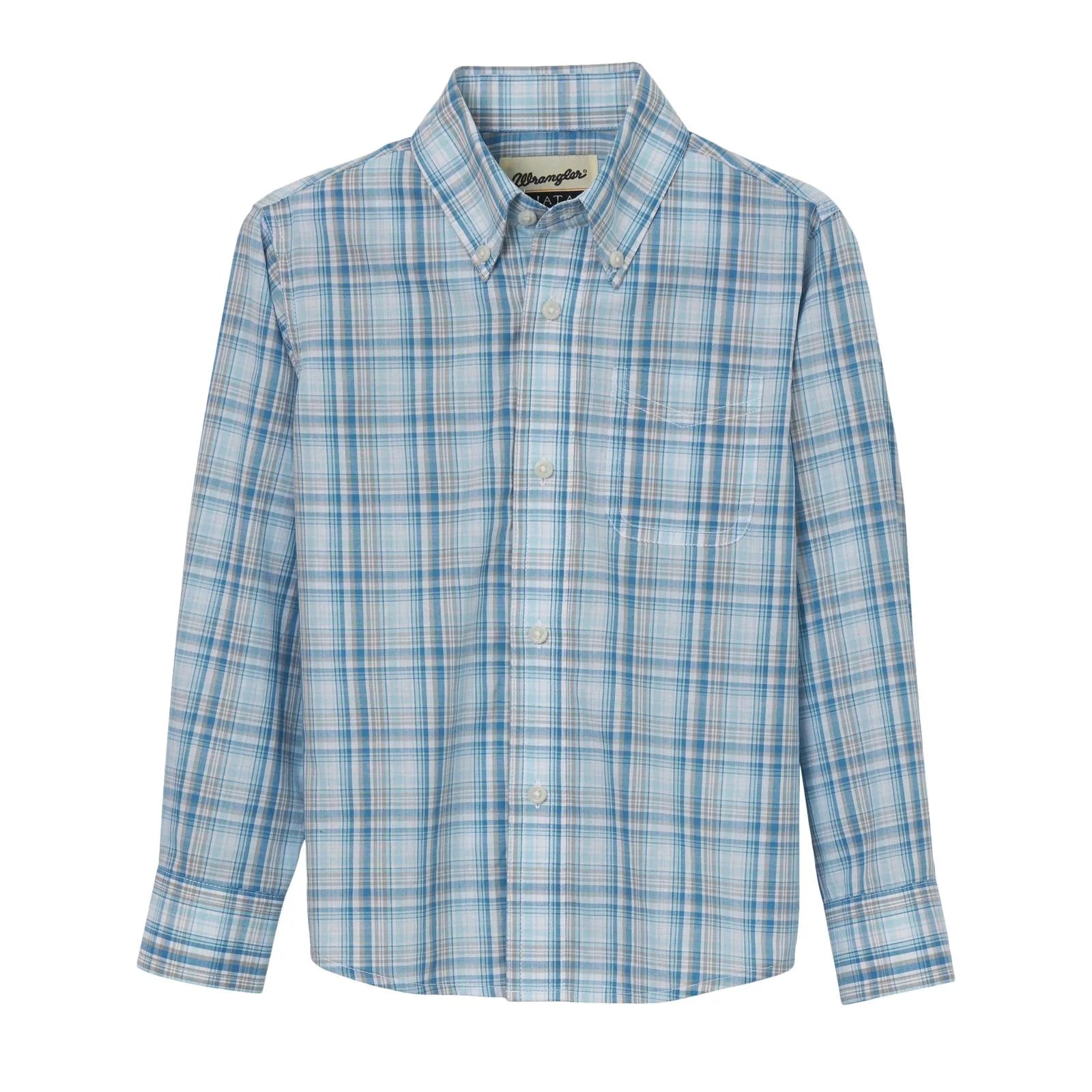 Wrangler Boys Riata Long Sleeve Western Shirt        112344315