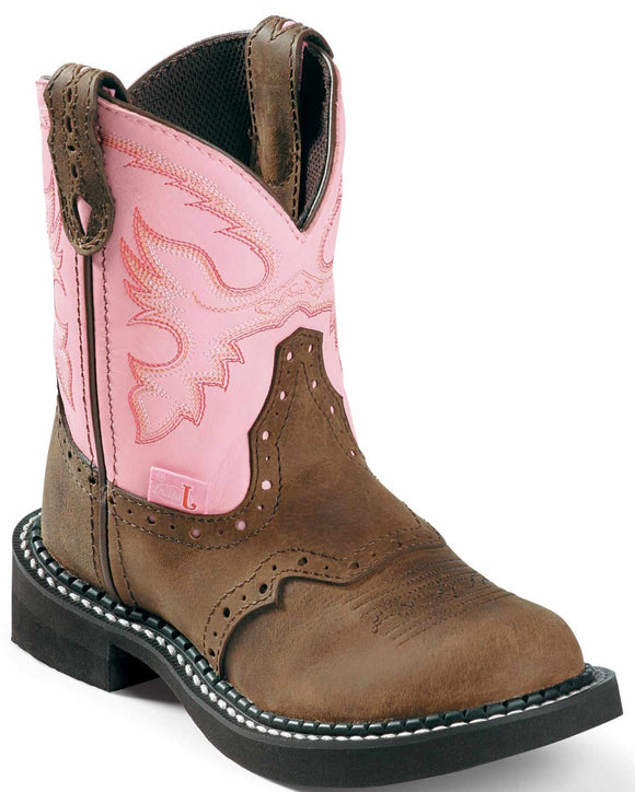 justin round toe cowboy boots