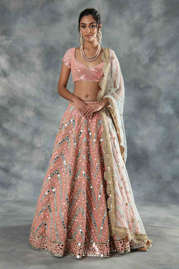 abhinav mishra bridal lehenga price