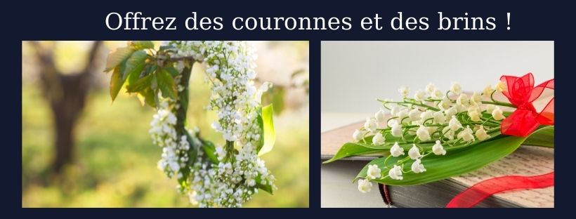 couronne brin de muguet