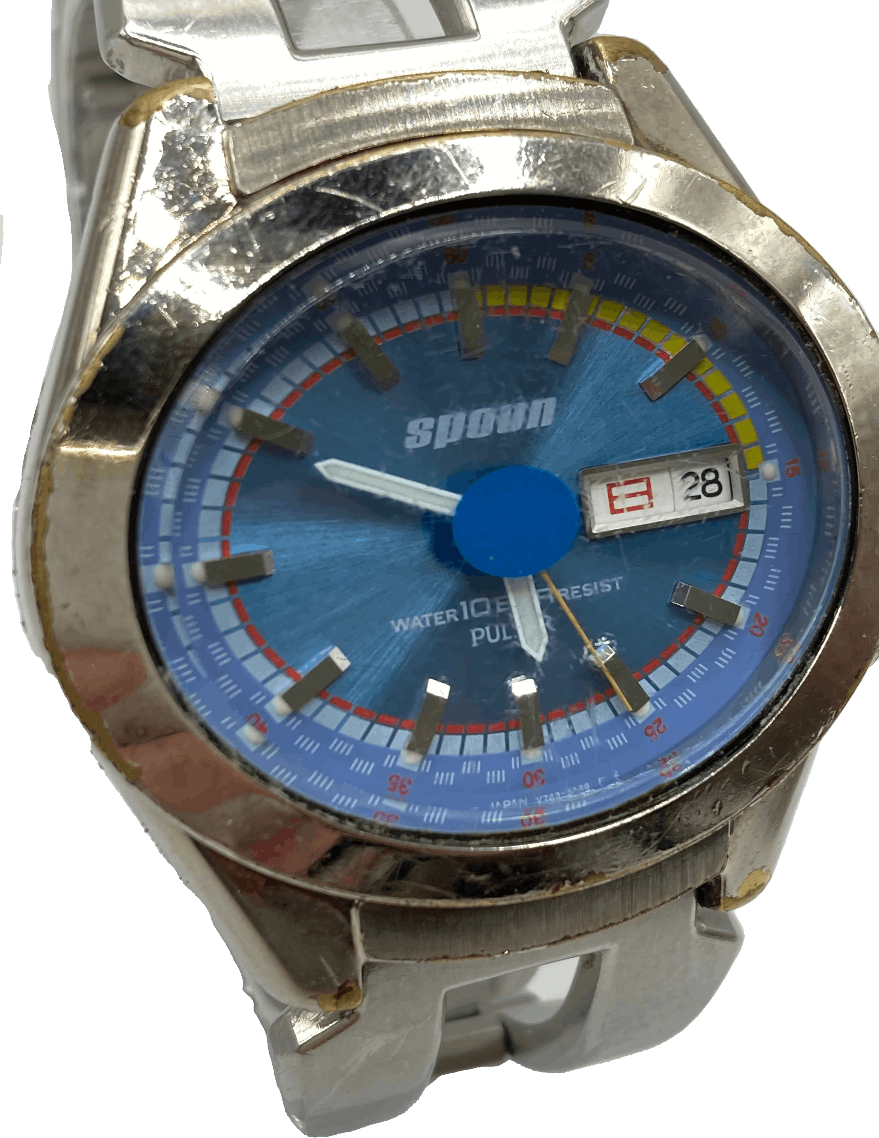 80s/90s Vintage Spoon Japan Stainless Steel Watch By Pulsar by Seiko | Shop  THRILLING