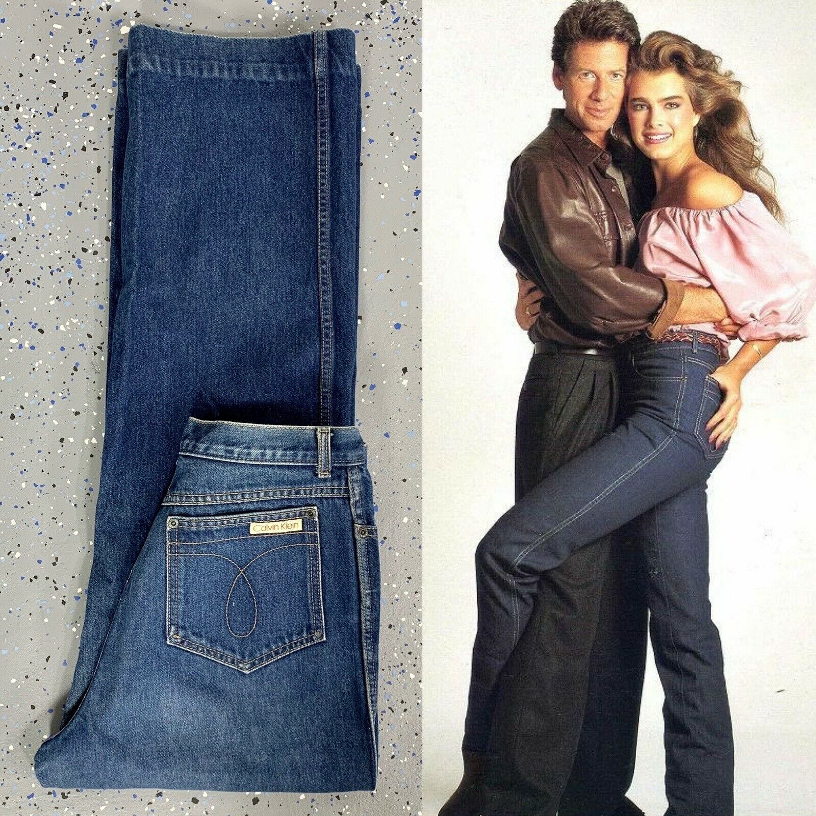 Vintage 80's Classic High Waist Straight Leg Jeans by Calvin Klein | Shop  THRILLING