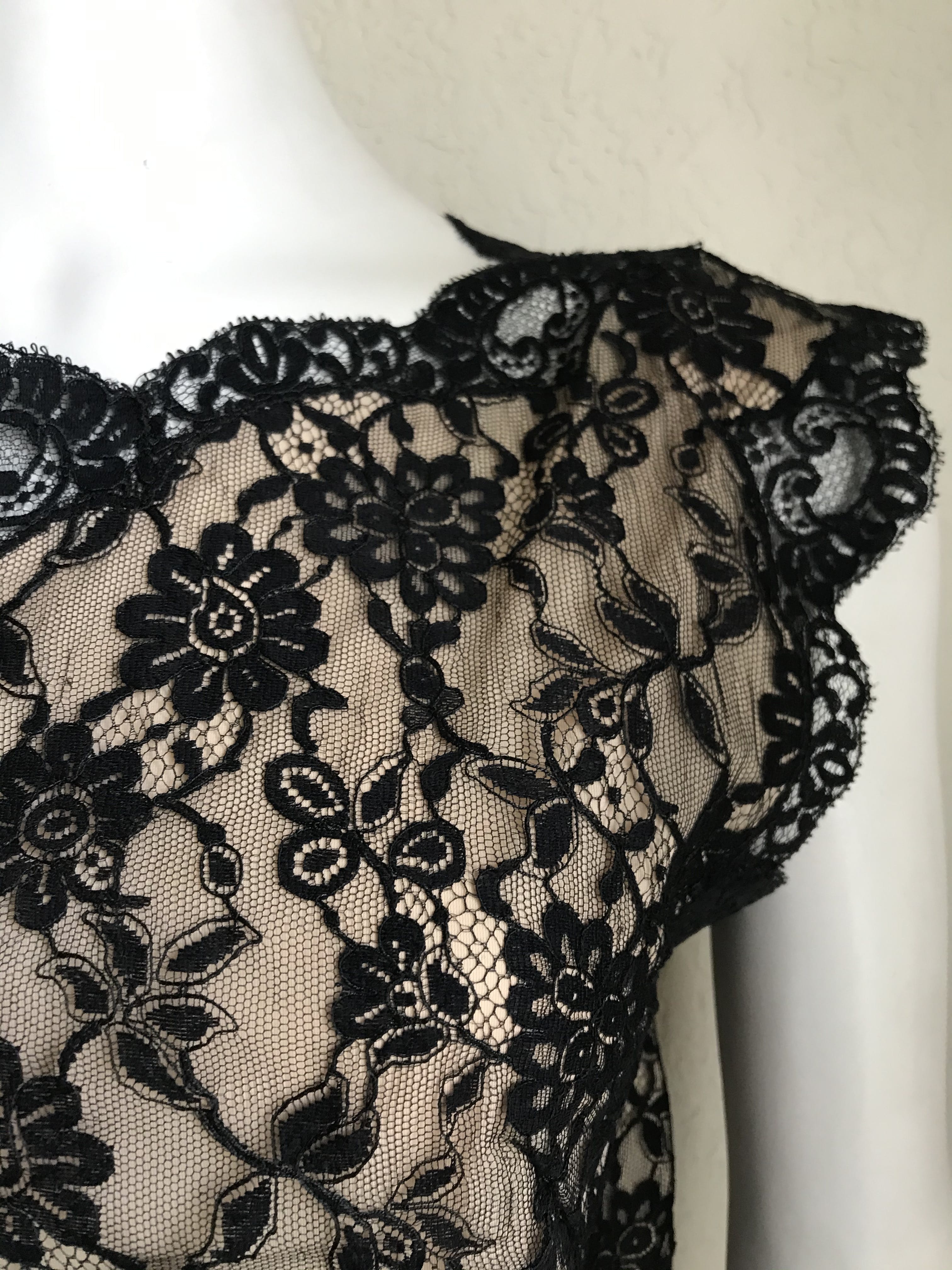 Vintage 80’s Black Lace Top by Gossard | Shop THRILLING