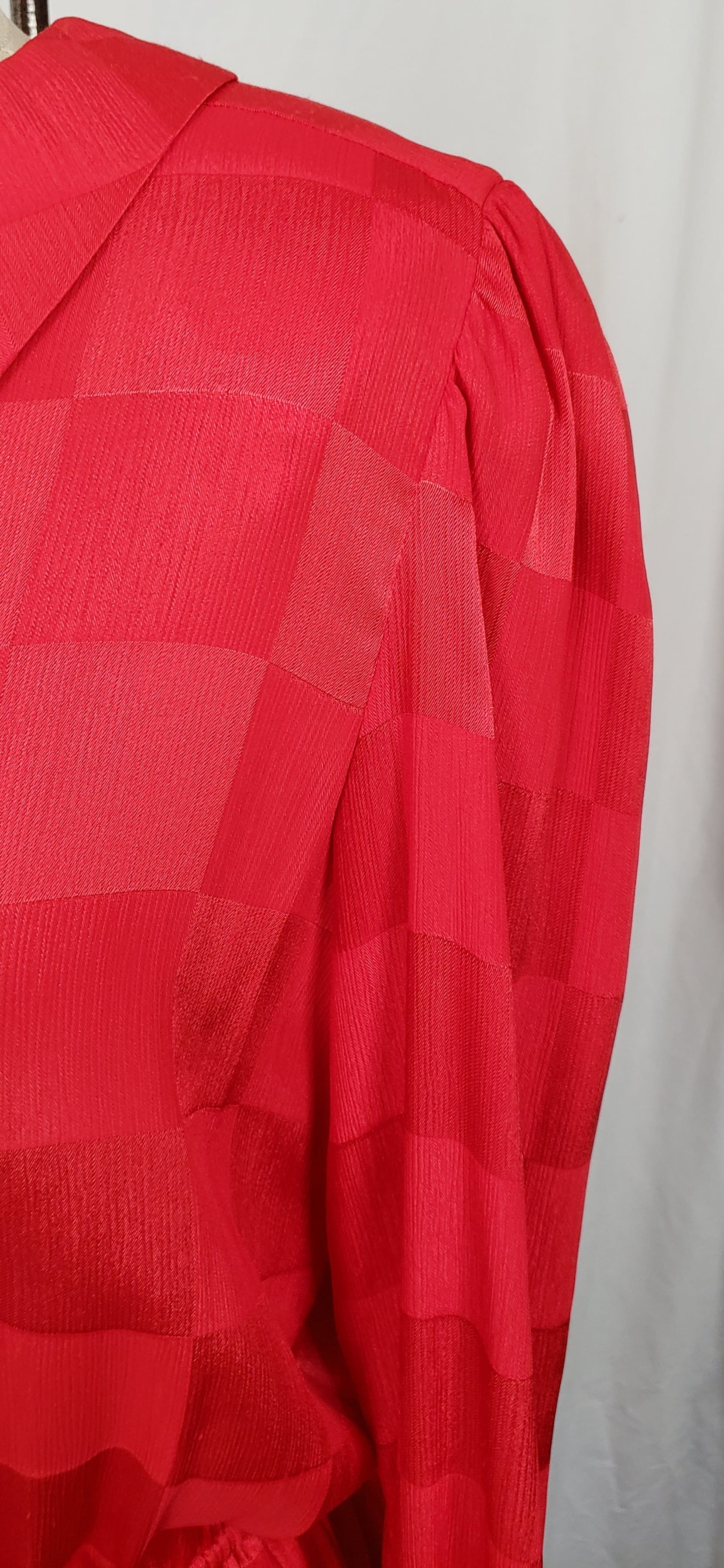 Vintage 80's Red Midi Dress by Anne Klein | Shop THRILLING