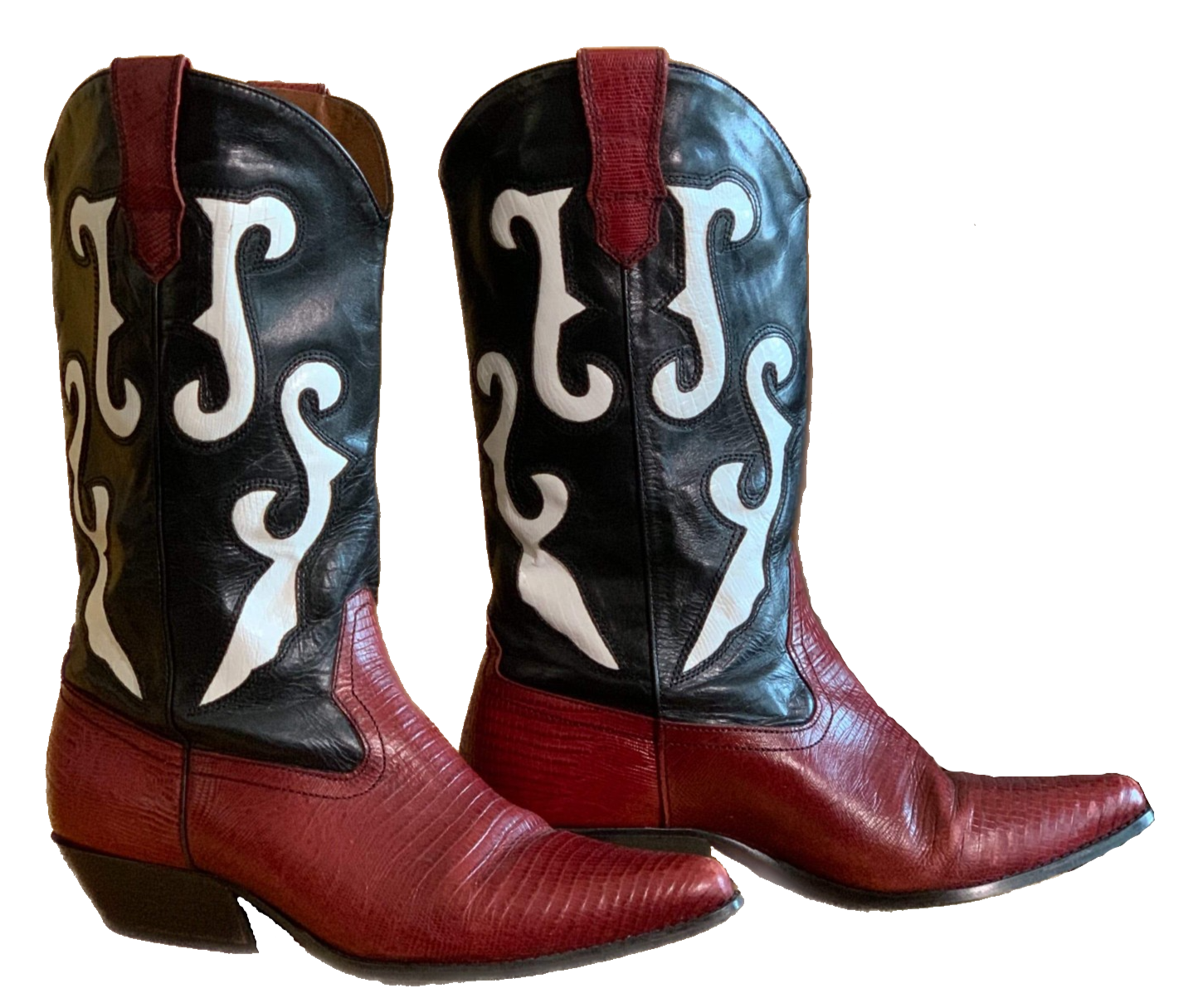 nine west cowboy western boots