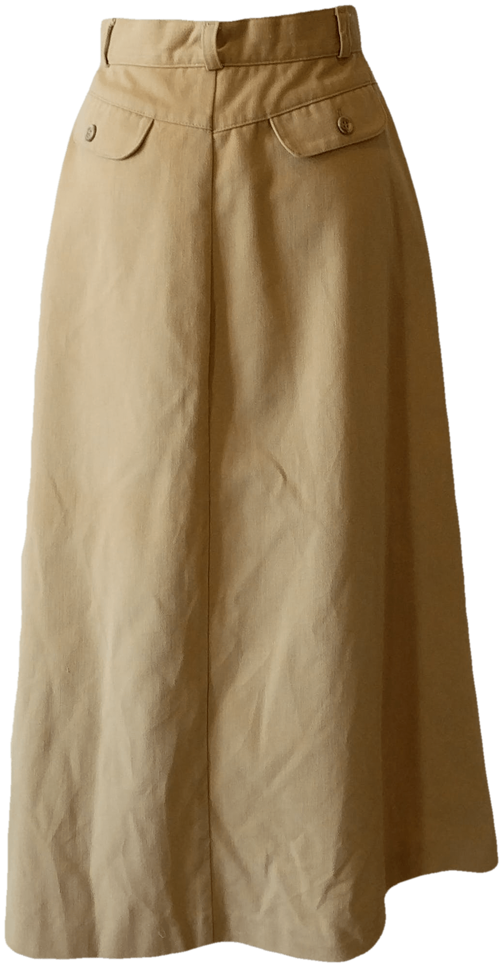 Vintage Bronson of California Tan Pencil Skirt by Bronson Of California ...