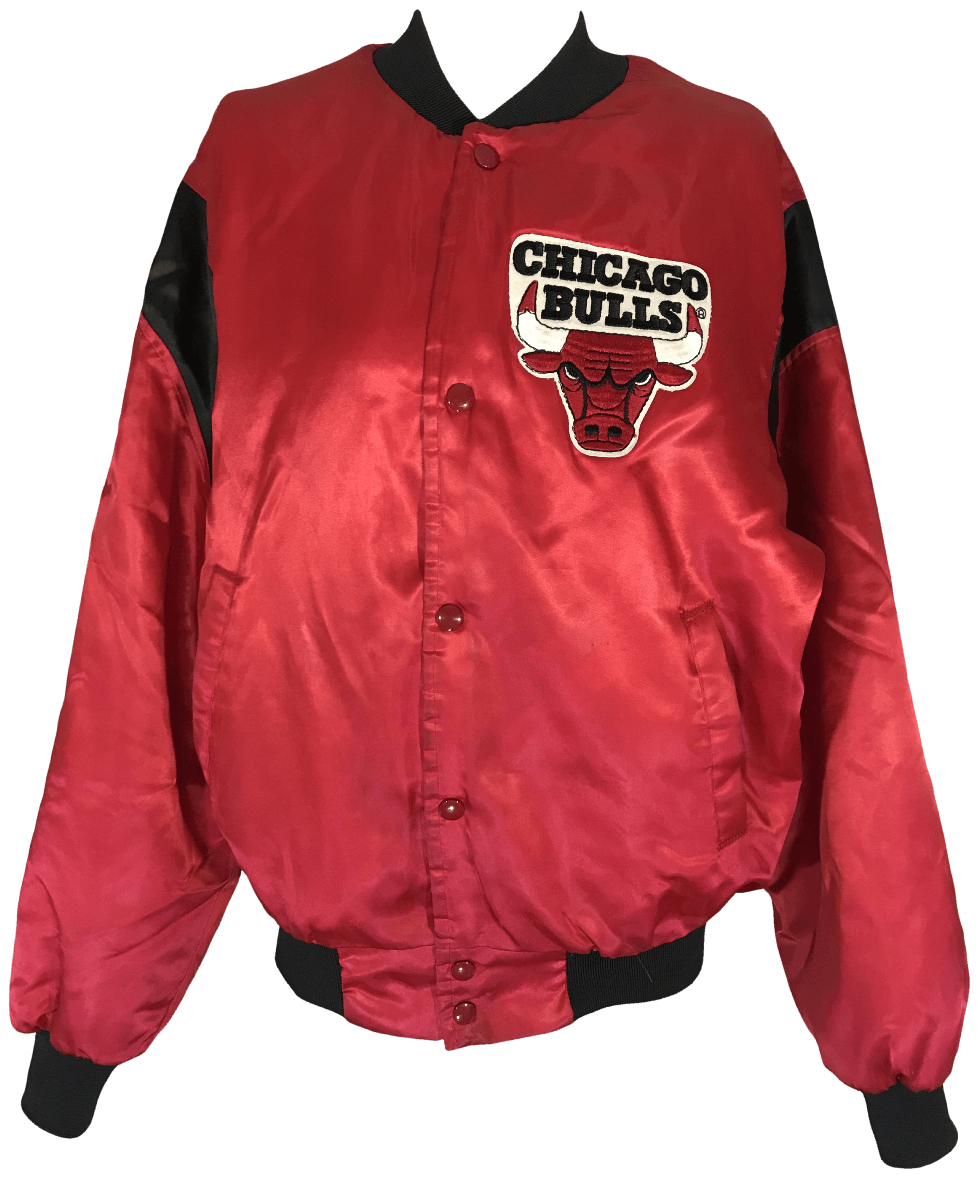 Chicago Bulls Buttoned Bomber Jacket – Thrilling