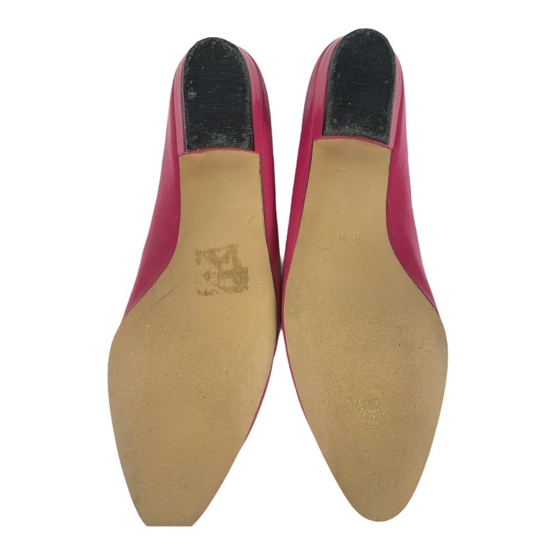 Vintage 70’s Fuschia Leather Loafers by Papagallo | Shop THRILLING