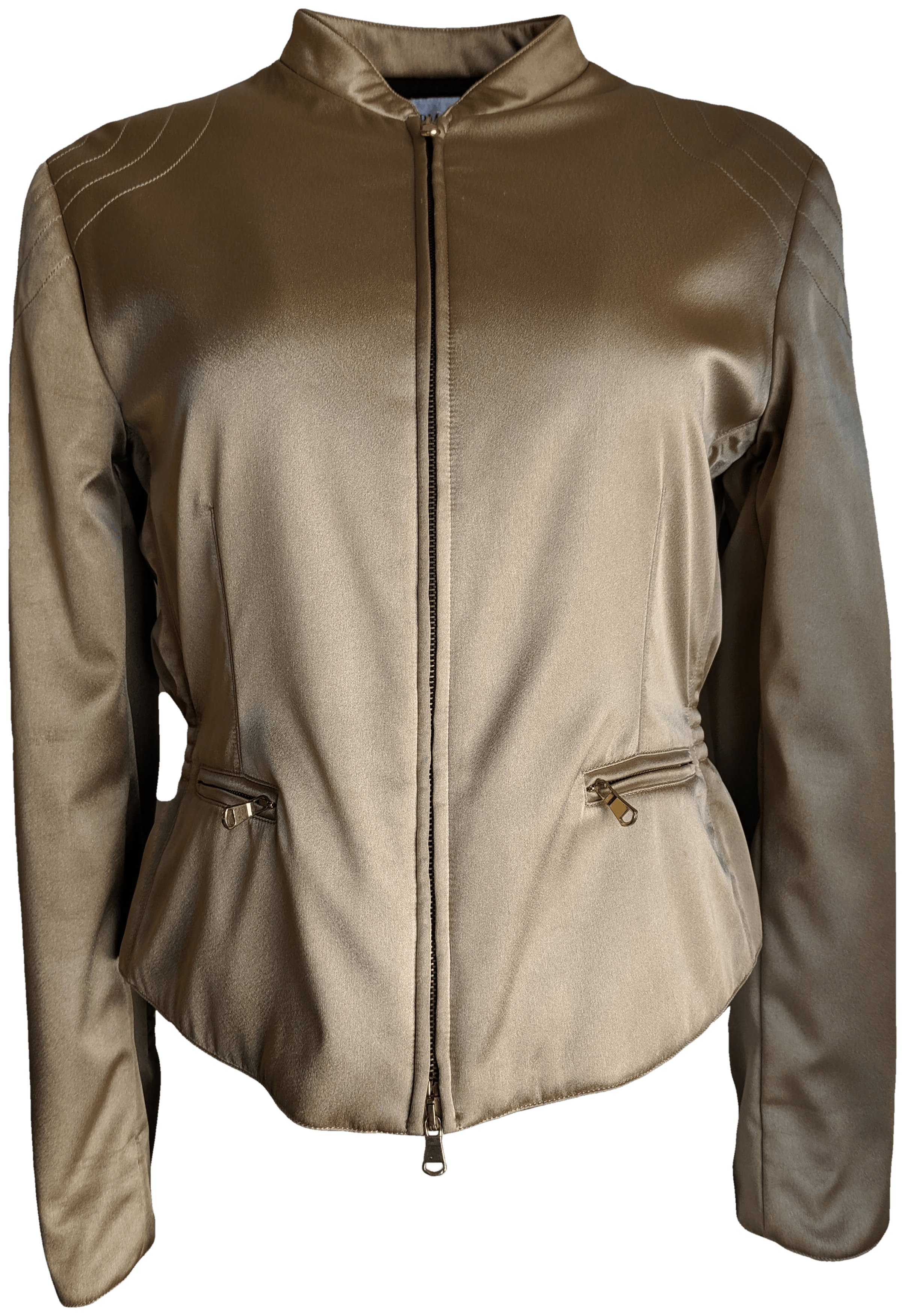 armani gold jacket