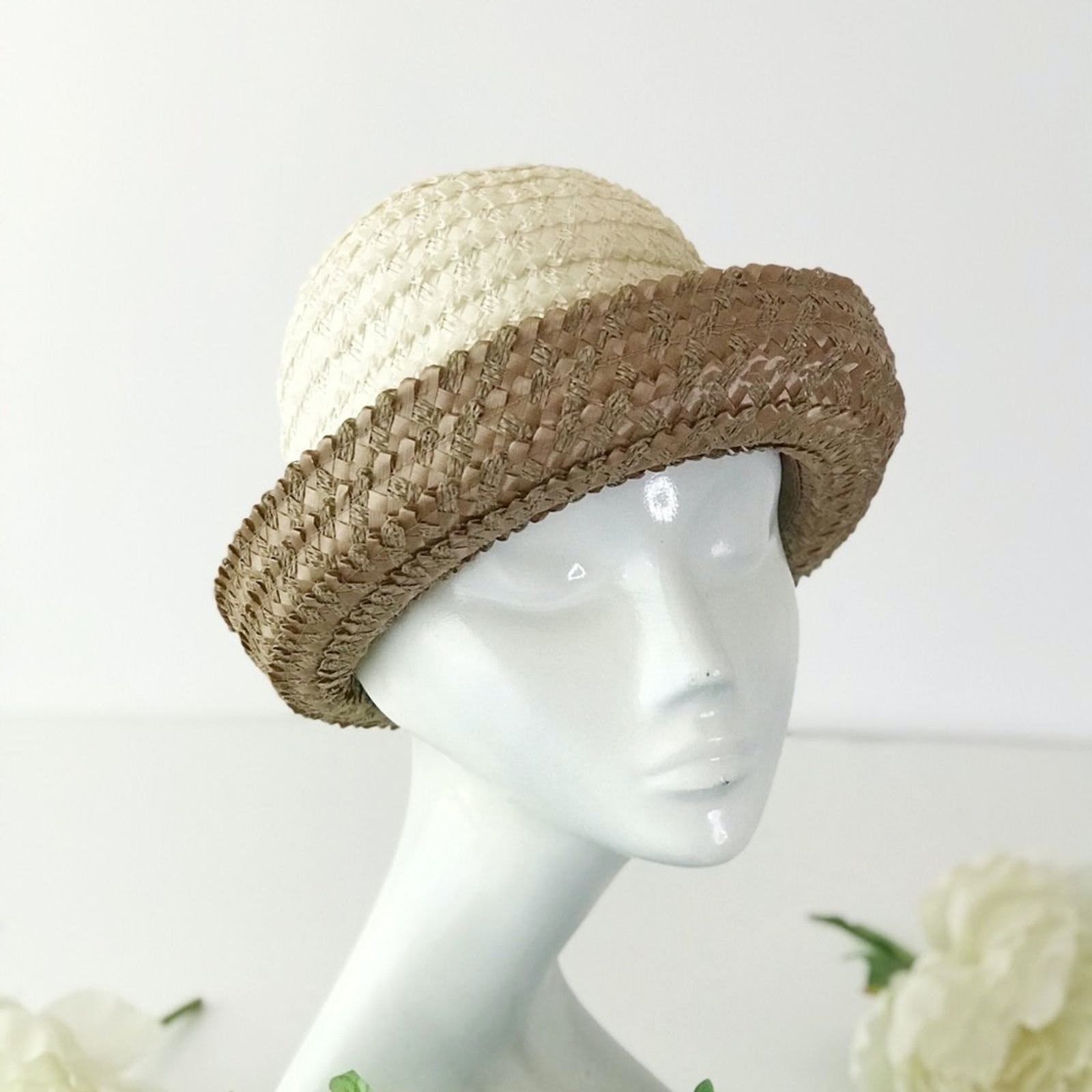 Vintage 60's Beige Straw Hat | Shop THRILLING