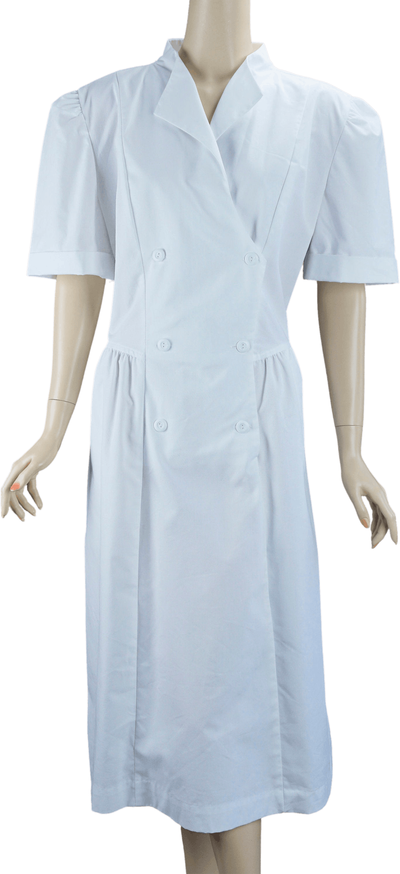 Vintage 80’s White Nurse / Waitress Uniform Dress by Crest | Shop THRILLING
