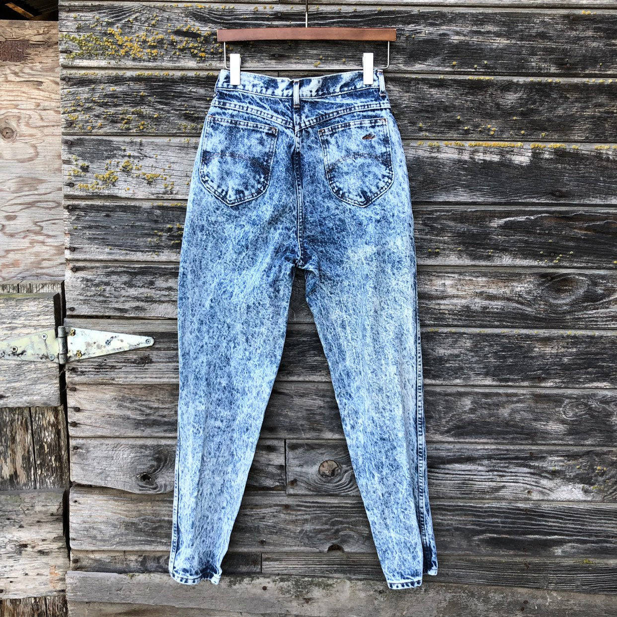 Vintage 80’s/90’s Blue Acid Wash Denim High Waisted Jeans | Shop THRILLING