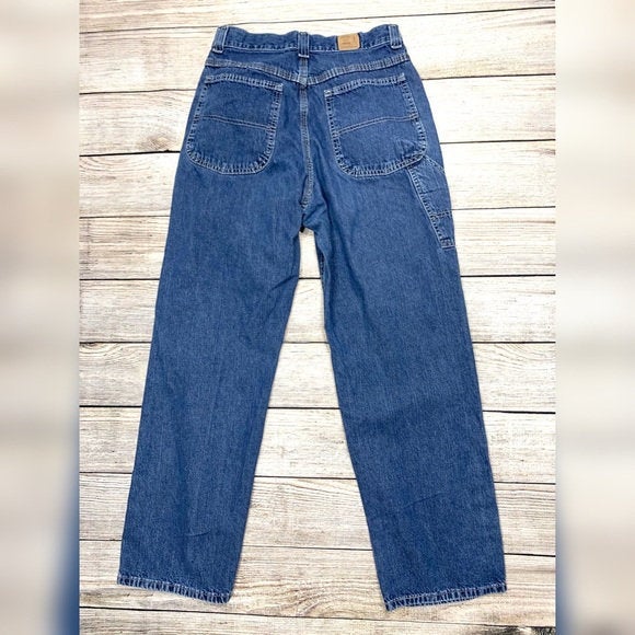 Blue High Waist Straight Leg Jeans by Riders – Thrilling
