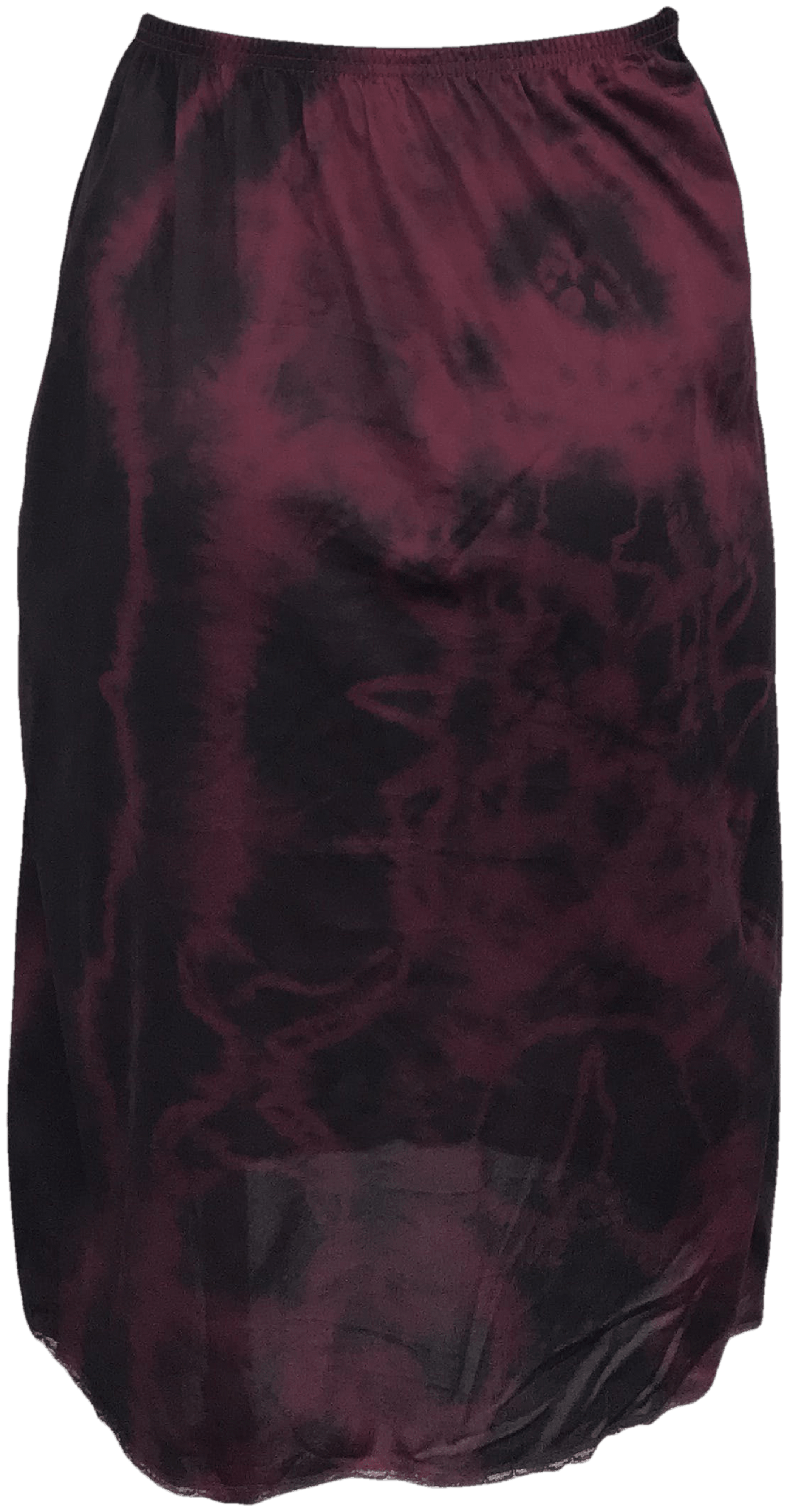Vintage Magenta and Purple Tie Dye Half Slip | Shop THRILLING