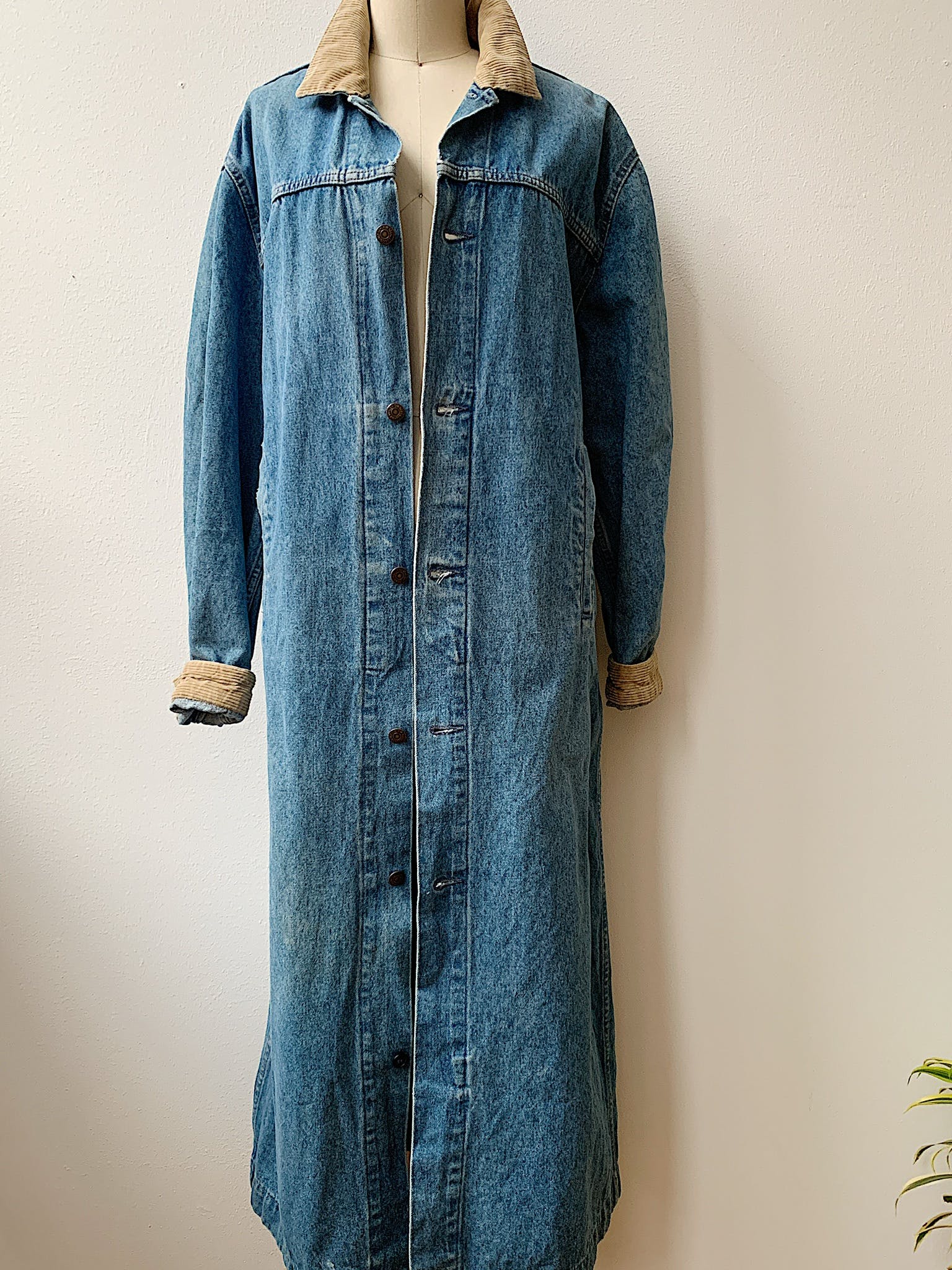 Vintage 80's Denim Duster Coat by Levi's | Shop THRILLING