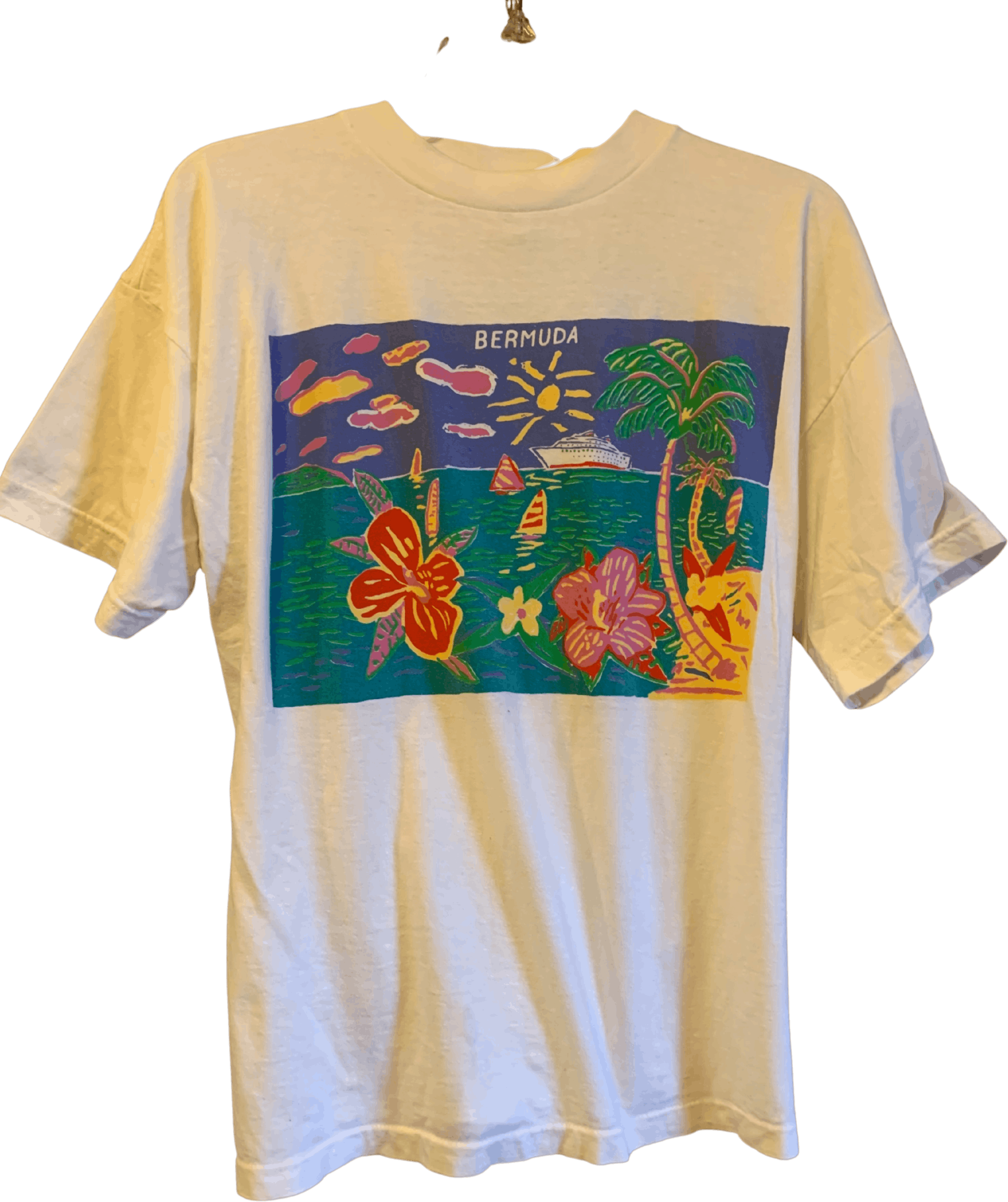 Vintage 90's Bermuda T-Shirt by Davidson’s Of Bermuda | Shop THRILLING