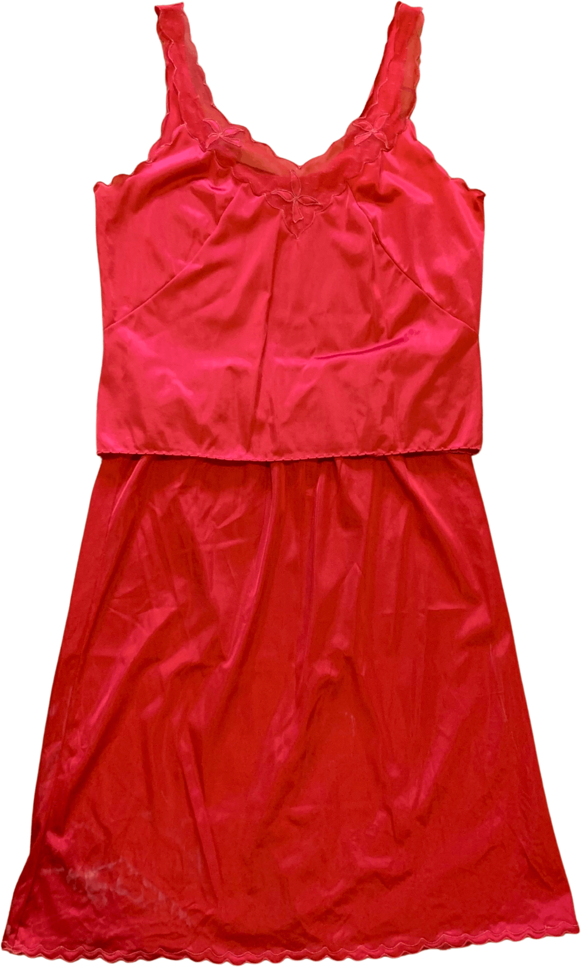 Vintage 80's Red Camisole Slip Set by Sears | Shop THRILLING