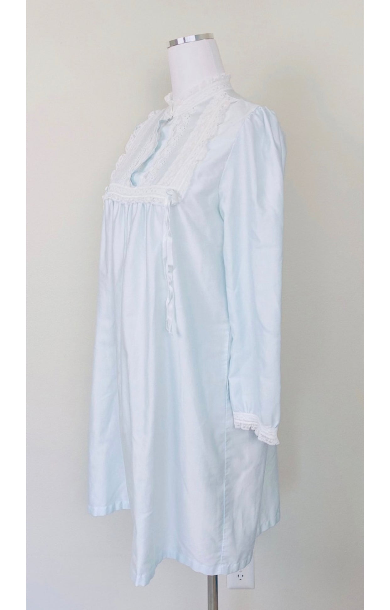 80s 80s Vintage Christina Dior Pale Blue Nightgown By Christian Dior ...