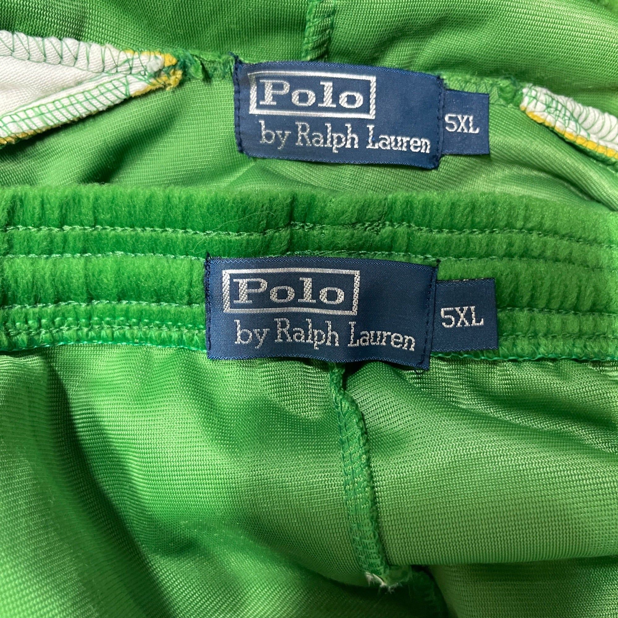 Vintage 90s/00s Green Velour Tracksuit White And Yellow Stripes By Polo by  Ral | Shop THRILLING