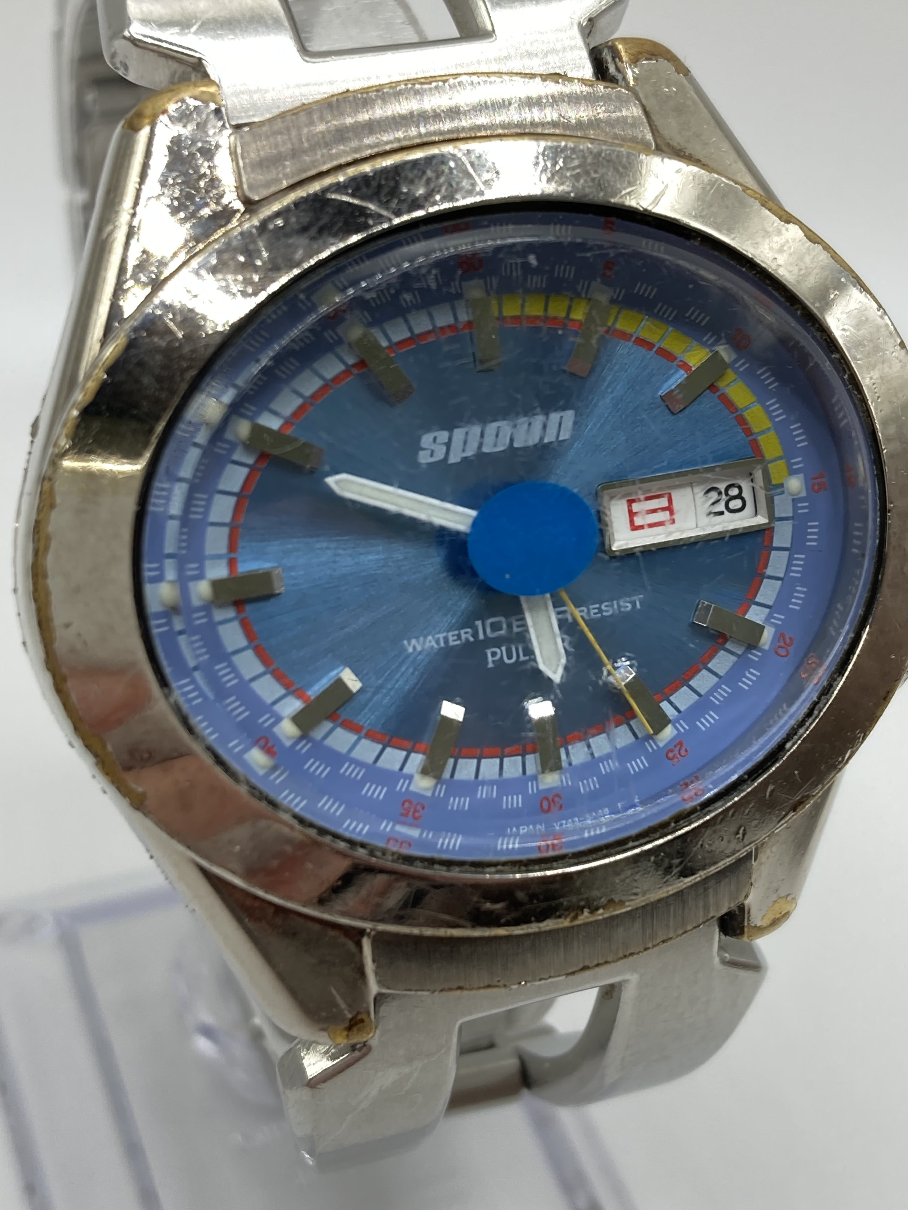 80s/90s Vintage Spoon Japan Stainless Steel Watch By Pulsar by Seiko | Shop  THRILLING