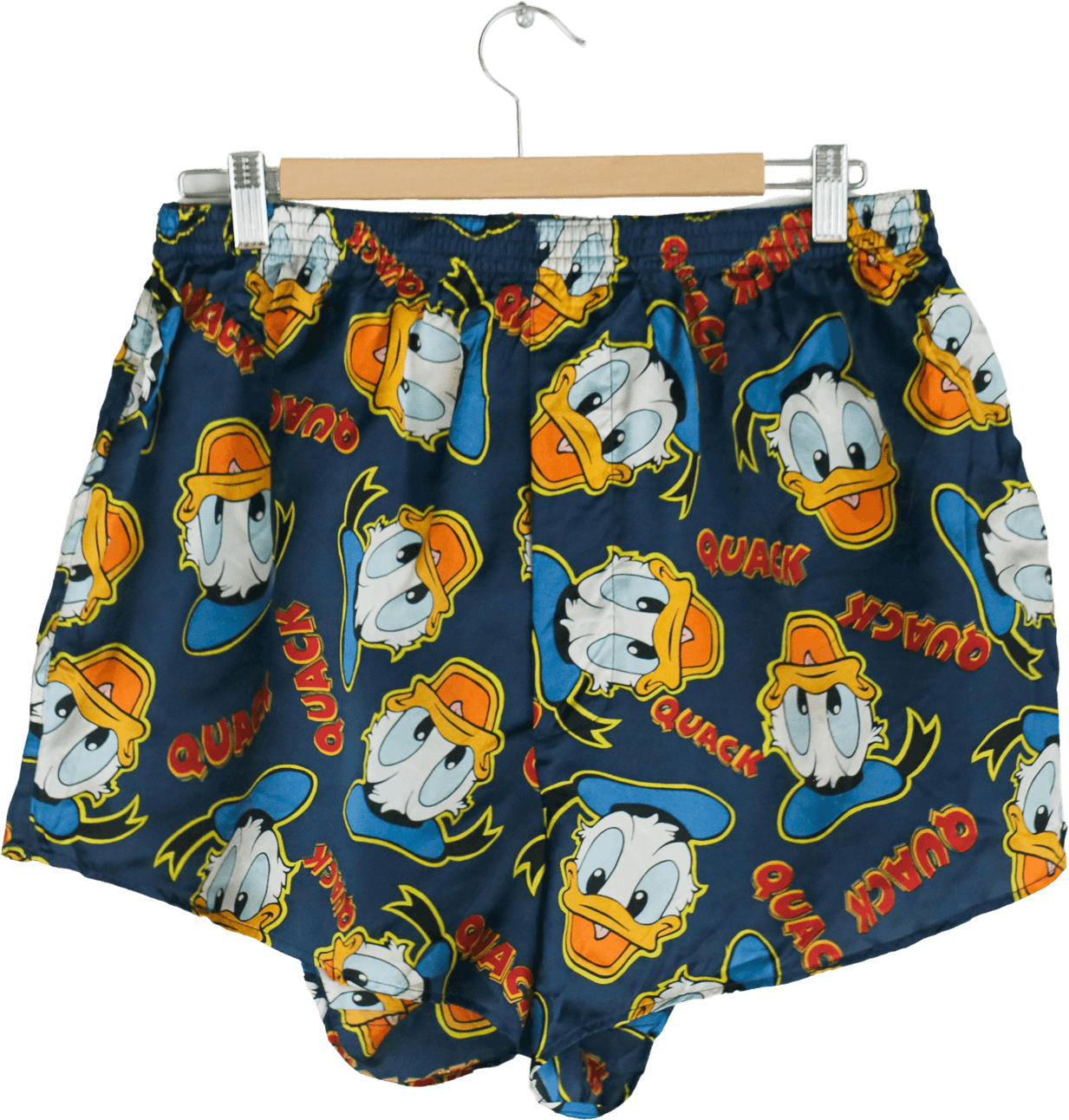 Vintage 90's Donald Duck Print Silk Men's Boxers by Disney - Free ...